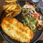 Croque Monsieur or Madame, Homemade fries and salad